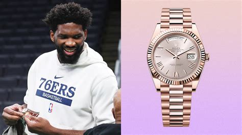 NBA MVP Joel Embiid’s First Rolex Was a Gift From James 